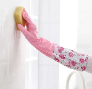 Waterproof Long Sleeve Dishwashing Gloves