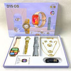 Womens Smartwatch & Jewelry Luxury Gift Set